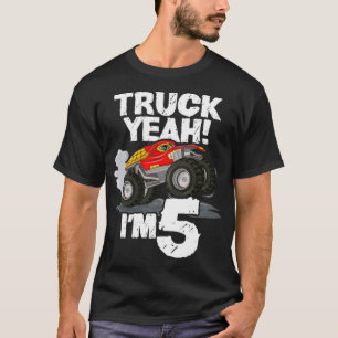 5th Birthday Monster illustration animal lover gif T-Shirt