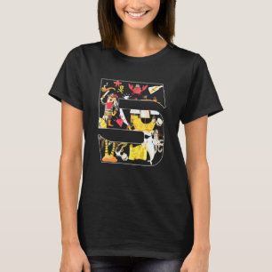 5th Birthday Pirate Children Toddler Celebrant T-Shirt