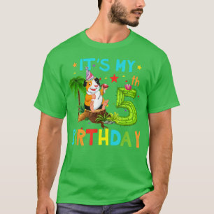 5th Birthday s Guinea Pig Birthday  5 Year Old  T-Shirt