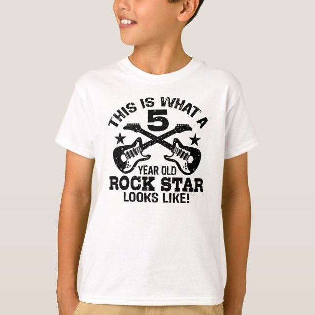 5th Birthday T-Shirt (Front)