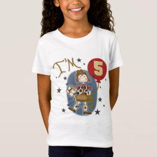 5th Cowgirl Birthday Tshirts and Gifts