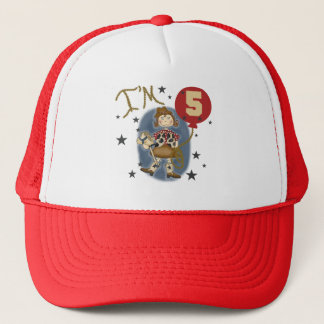 5th Cowgirl Birthday Tshirts and Gifts Trucker Hat