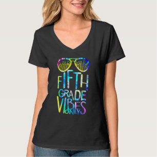 5th Fifth Grade Vibes Only Back To School Team Tea T-Shirt