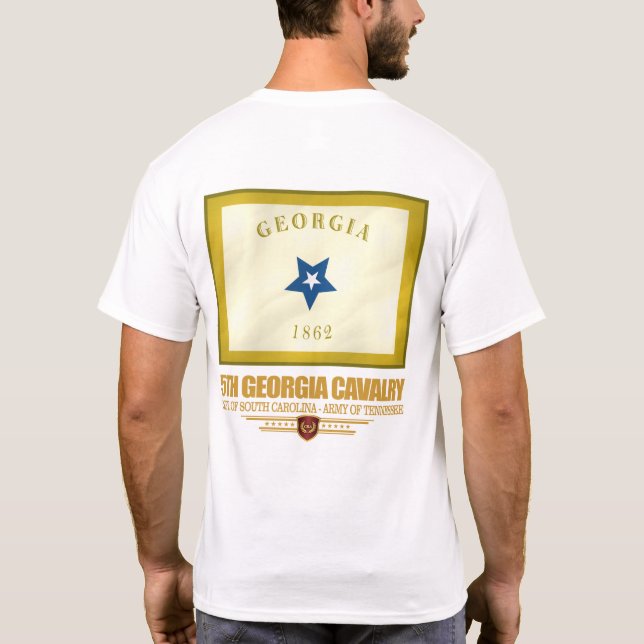 5th Georgia Cavalry T-Shirt (Back)