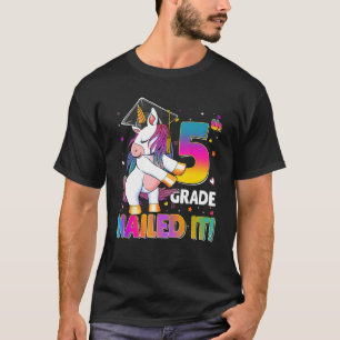 5th Grade Funny Unicorn Graduate Happy Last Day Of T-Shirt
