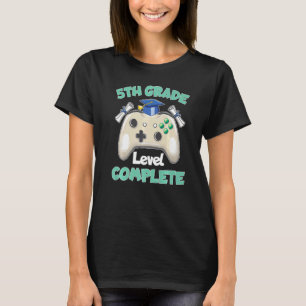 5th Grade Gamer Birthday Gaming  Video Game Nerd T-Shirt