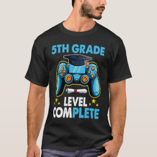 5th Grade Graduation Level Complete Gamer 2023 T-Shirt