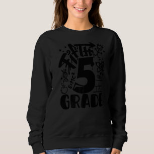 5th Grade Graffiti Fifth Grade Back To School Boy Sweatshirt
