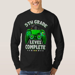 5th Grade Level Complete 5th Grader Graduation 202 T-Shirt