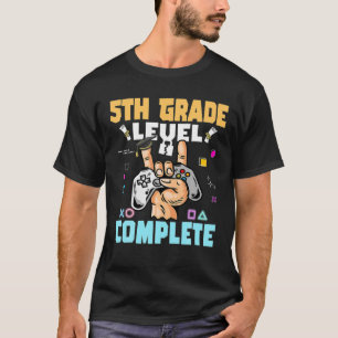 5Th Grade Level Complete Fifth Grade Graduation Ga T-Shirt