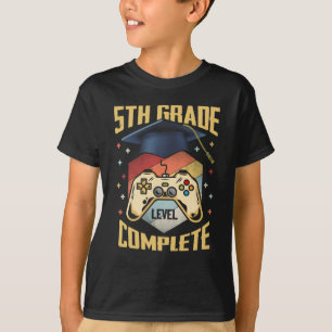 5th Grade Level Complete Gamer Class Of 2022 T-Shirt
