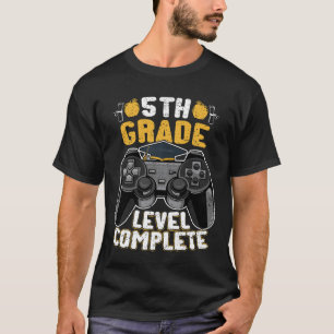 5th Grade Level Complete Gamer  T-Shirt