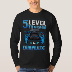 5th Grade Level Complete Happy Last Day Of School T-Shirt