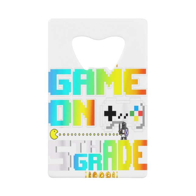 5th Grade Level Unlocked Back To School Game Contr (Front)