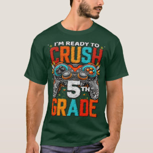 5th Grade Level Unlocked Game On 5th Grade Back To T-Shirt