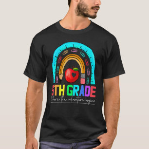 5th grade rainbow teacher team fifth grade squad g T-Shirt