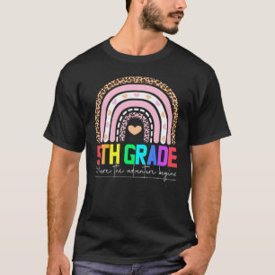 5th grade rainbow teacher team fifth grade squad g T-Shirt