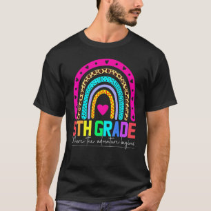 5th grade rainbow teacher team fifth grade squad g T-Shirt