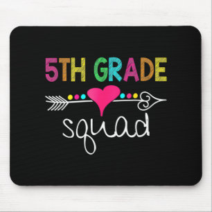 5th Grade Squad Fifth Teacher Student Team Back To Mouse Pad