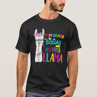 5th Grade Squad Teacher Student Back To School No  T-Shirt