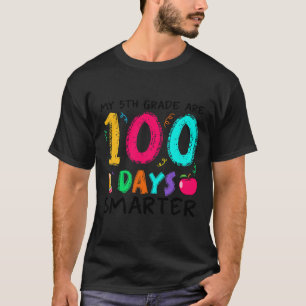 5th Grade Students Are 100 Days Smarter Teacher Sc T-Shirt