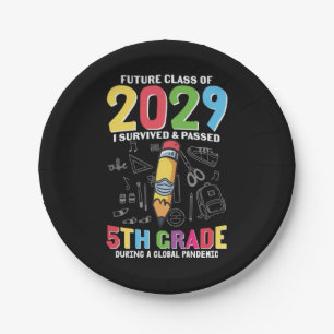 5th Grade Teacher 5th Grade During A Global Paper Plate