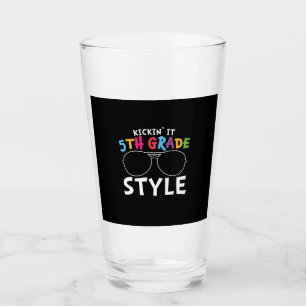 5th Grade Teacher Fifth Grade Style Glass