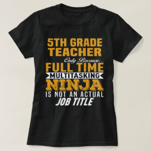5th Grade Teacher T-Shirt