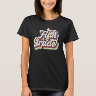 5th Grade Team Fifth Grade Squad Back To School Vi T-Shirt