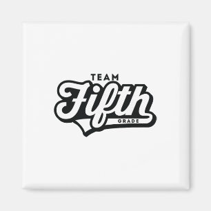 5th Grade Team School Teacher Fifth Bysebyll-style Magnet