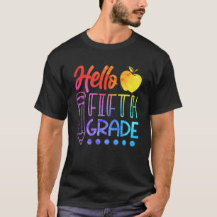 5th Grade Tie Dye Teacher Team Fifth Grade Squad G T-Shirt