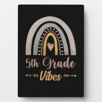 5th Grade Vibes Rainbow Fifth Grade Back to School