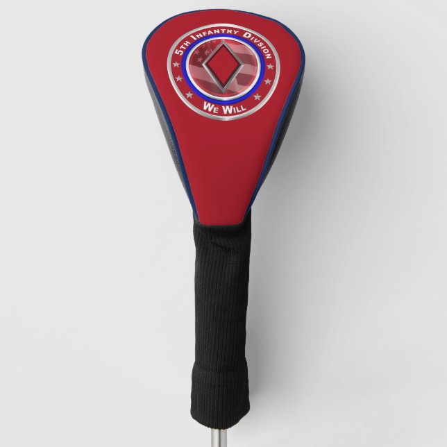5th Infantry Division  Golf Head Cover (Front)