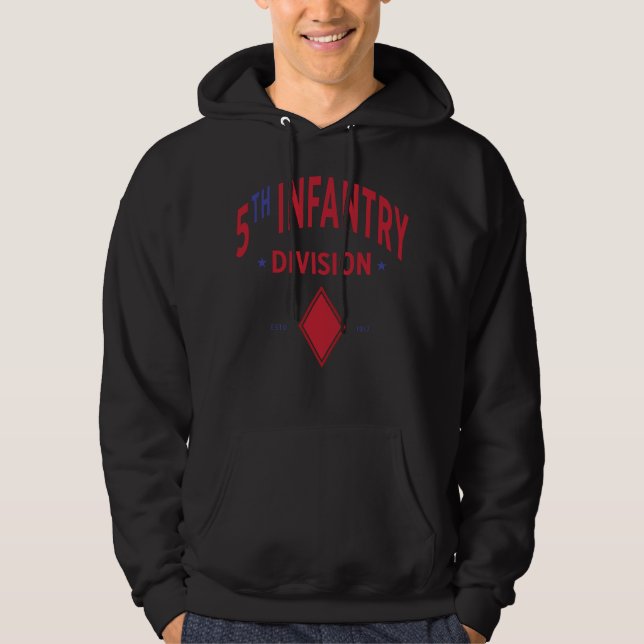 5th Infantry Division - United States Military Hoodie (Front)