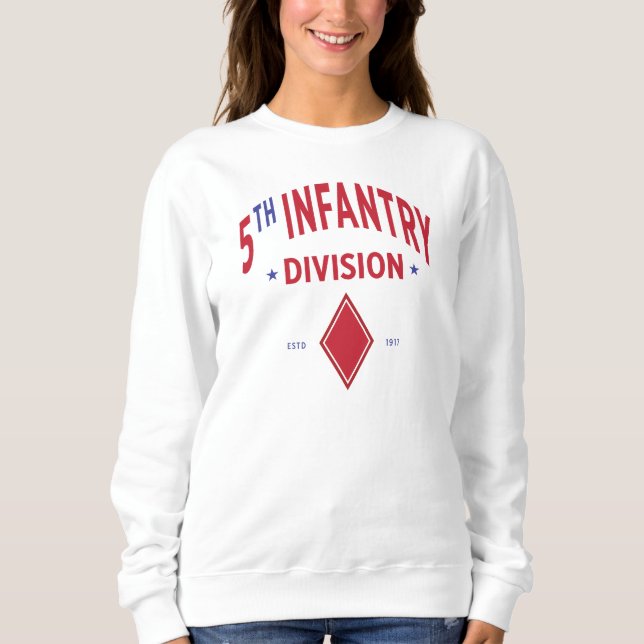 5th Infantry Division - United States Military Sweatshirt (Front)