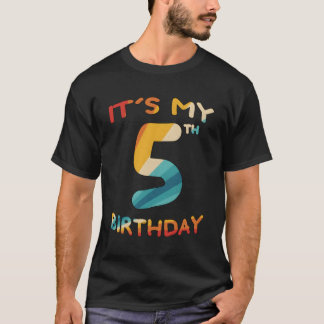 5Th It'S My 5Th 5 T-Shirt
