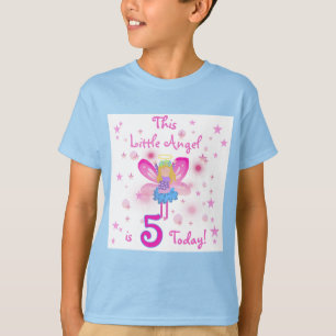 5th Little Angel Birthday Tshirts and Gifts
