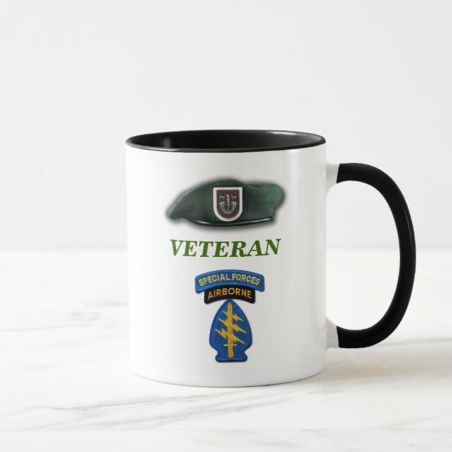 5th Special Forces Green Berets vets veterans LRRP Mug (Right)