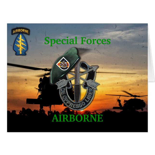5th special forces green berets vietnam war vets (Front Horizontal)