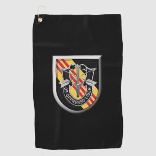 5th Special Forces Group (Airborne) Insignia Golf Towel