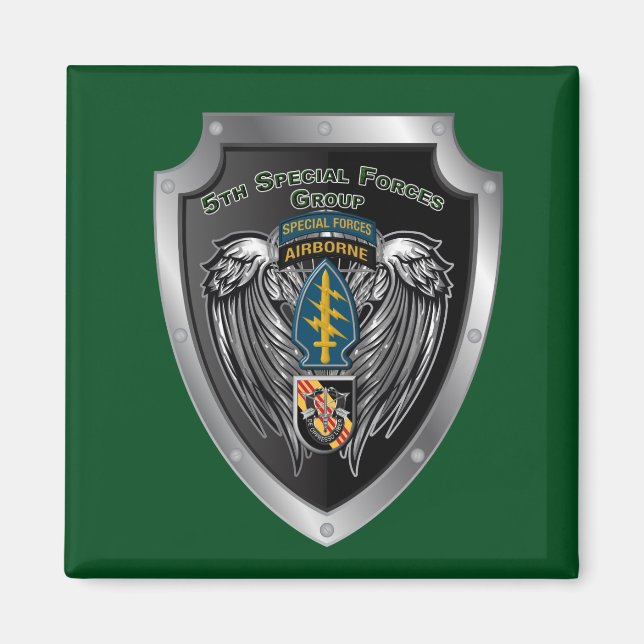 5th Special Forces Group (Airborne) Magnet (Front)