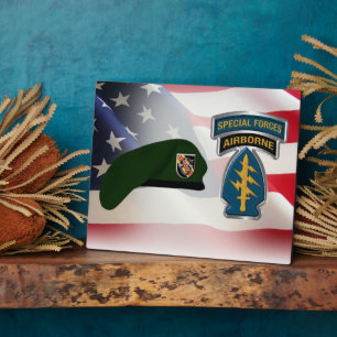 5th Special Forces Group (AIRBORNE) Plaque
