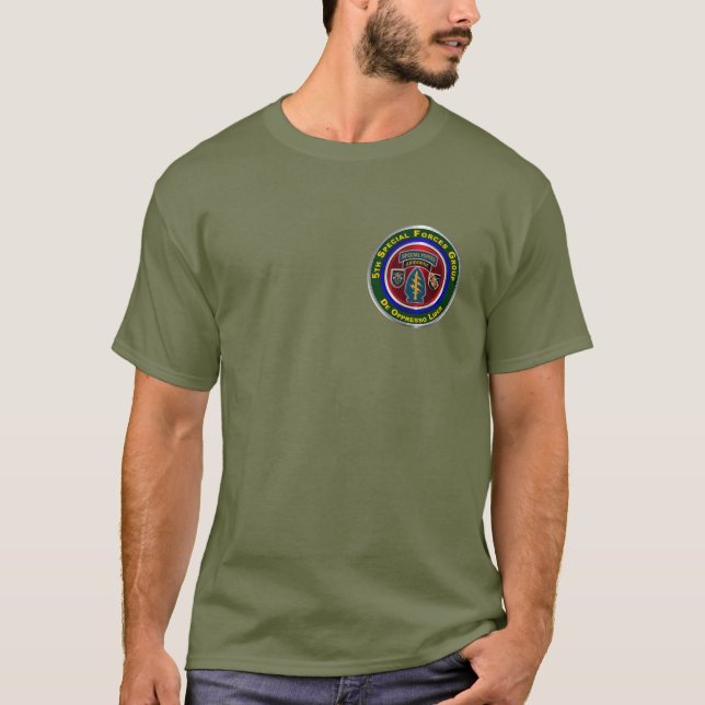 5th Special Forces Group Airborne T-Shirt (Front)