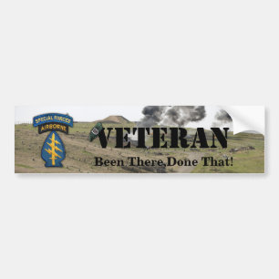 5th special forces group flash bumper sticker