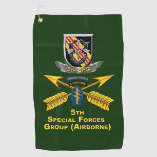 5th Special Forces Group Golf Towel