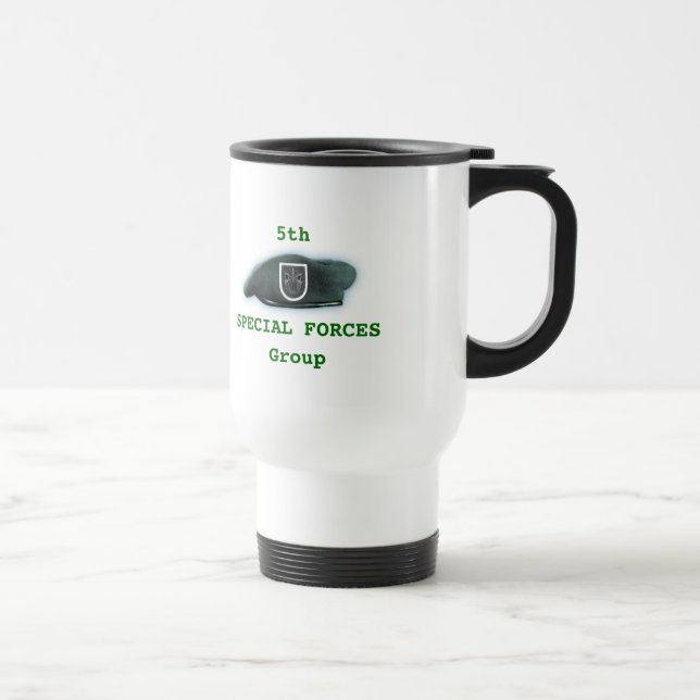 5th Special forces group iraq nam son vets Mug (Right)