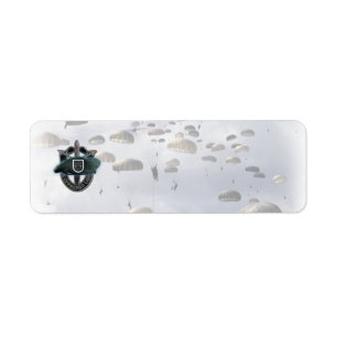 5th special forces group return address Label