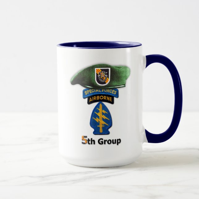 5th Special Forces Group SFG SF SFGA Veterans Mug (Right)