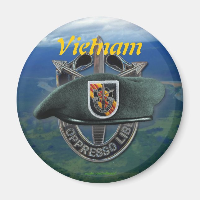 5th special forces group vets Magnet son vietnam (Front)
