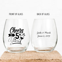 5th Wedding Anniversary Elegant Celebration